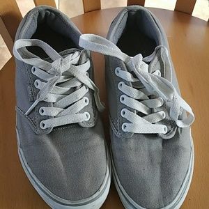 Grey Vans size 8